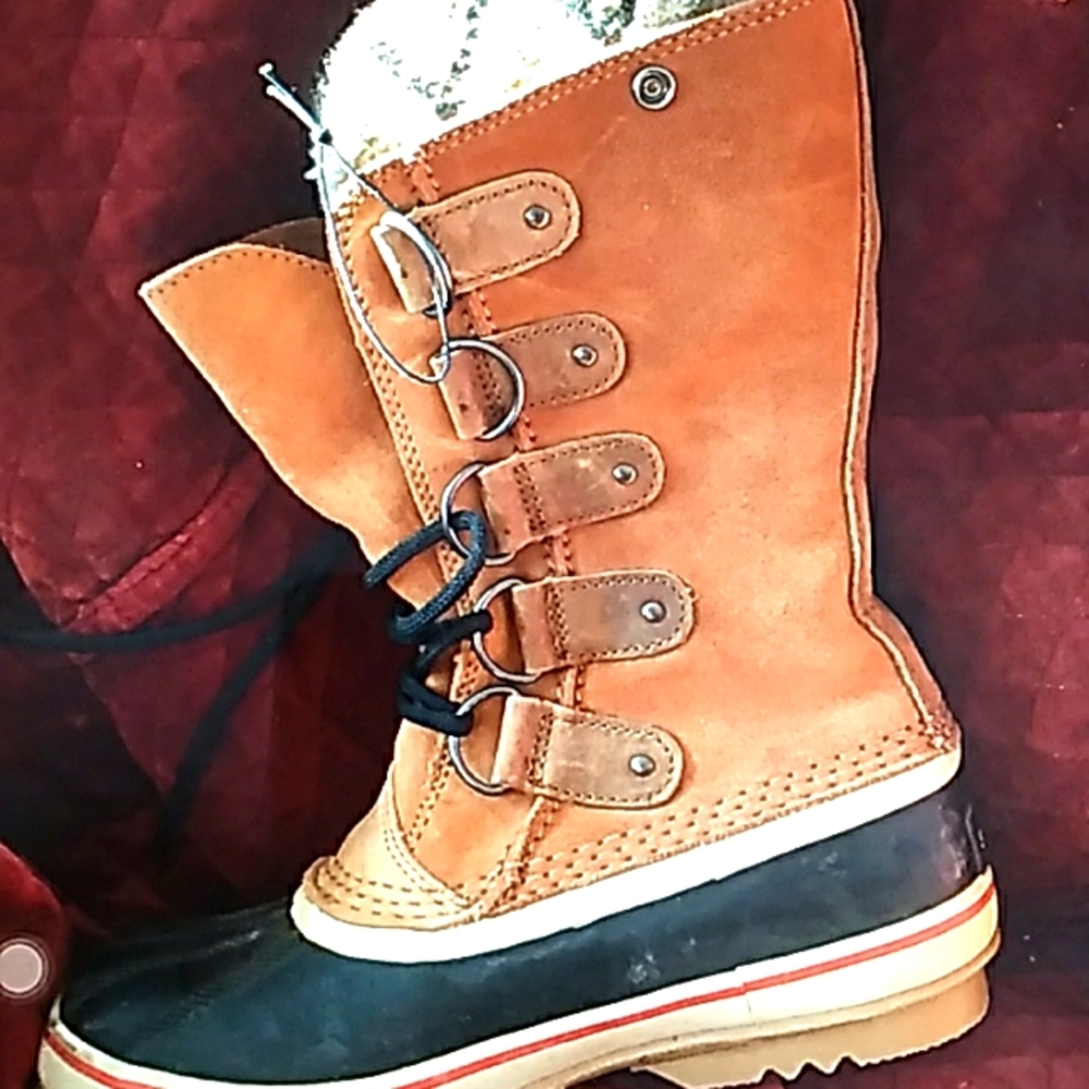 🥾 Sorel Joan of Artic Boot w Awesome WARM Liners NWOT - Picture 13 of 16